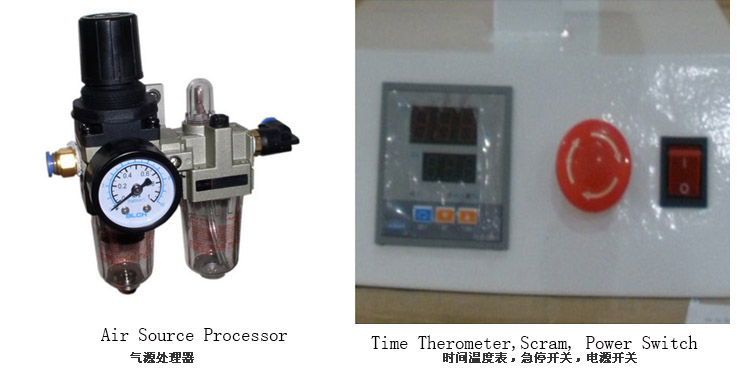 Pneumatic heat transfer machine