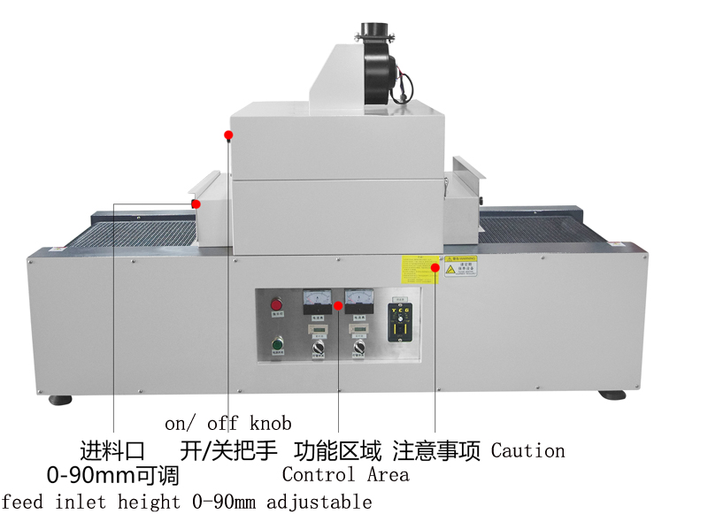 uv curing machine for offset paper 