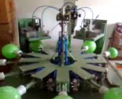 2 color latex balloon printing machine