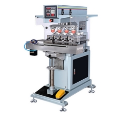 four color shuttle pad printing machine