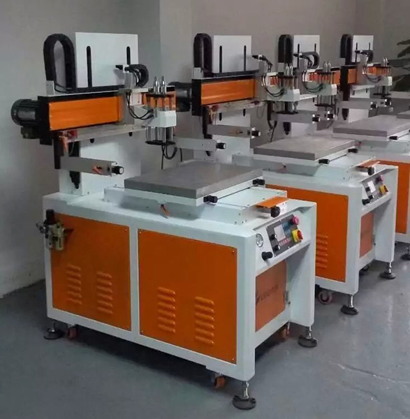 run-table silk screen printing machine from Romania customer