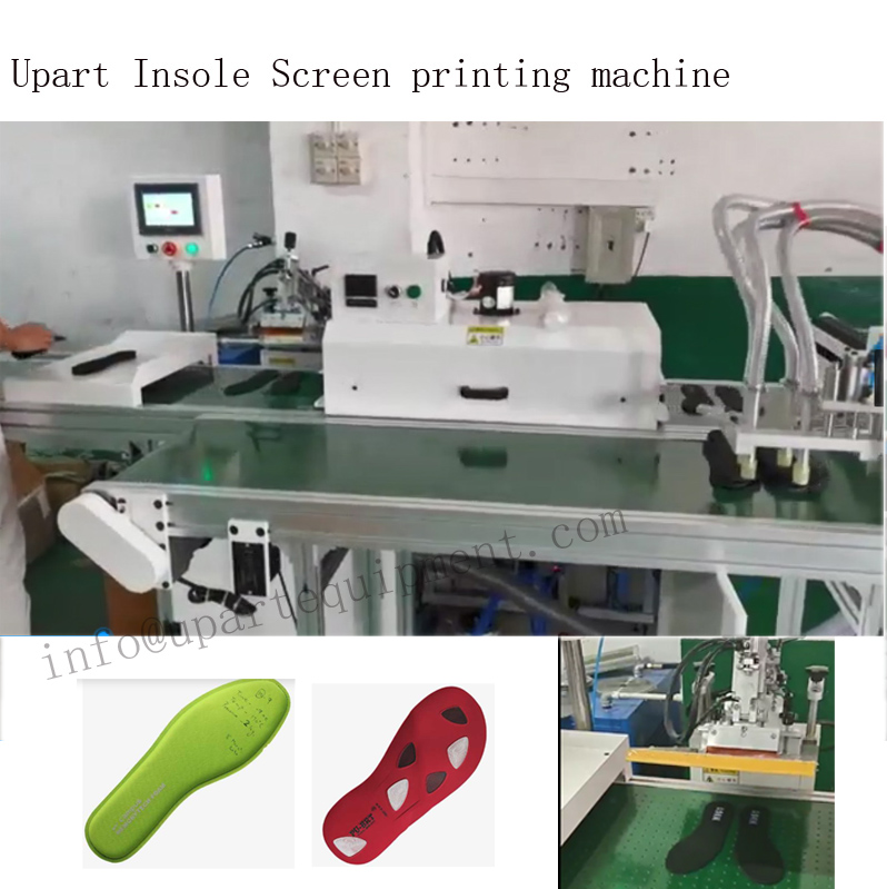 shoes insoles screen printing machine 